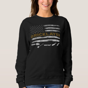 Brick Mason Quote Bricklayer Masonry Construction Sweatshirt