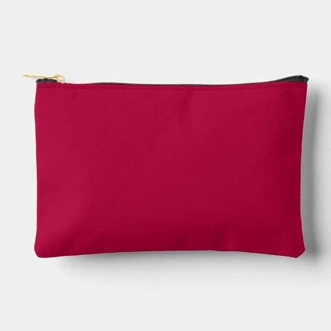 Brick Print Cut Sew Small Accessory Pouch (Front)
