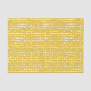 Brick Road - Yellow & transparent Tissue Paper