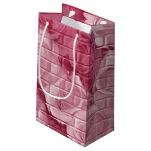 Brick Roses 14 Mauve-Small Gift Bag