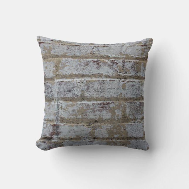 Brick Texture Pillow! Cushion (Front)