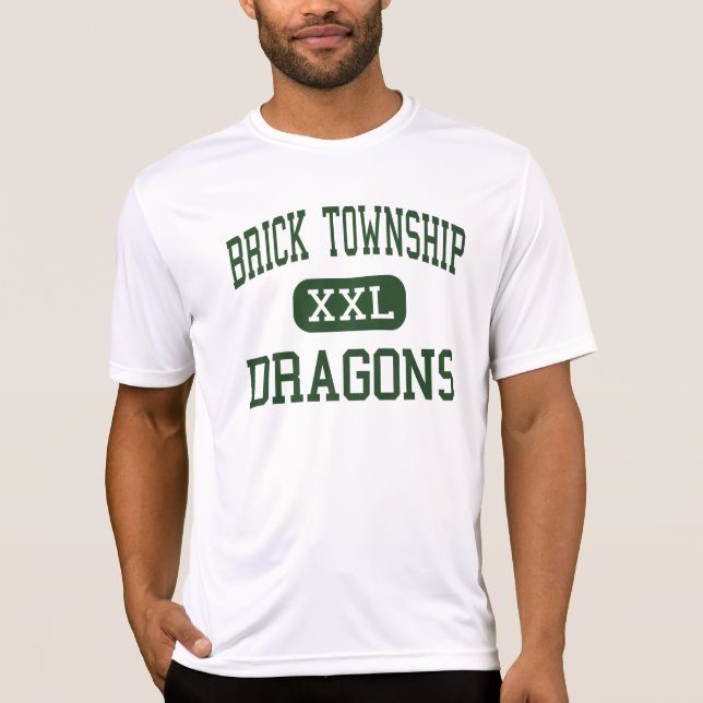 Brick Township - Dragons - High - Brick New Jersey T-Shirt (Front)