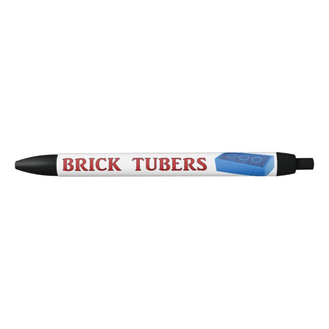 Brick Tubers Black Ink Pen (Front)
