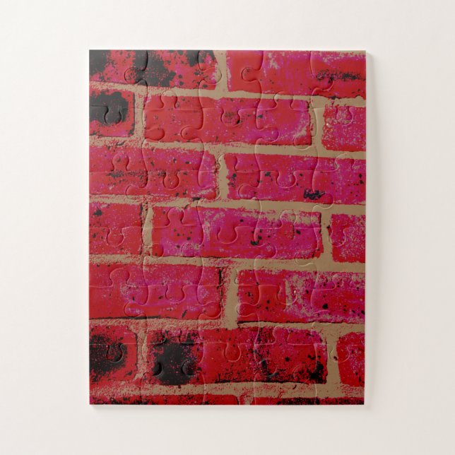 Brick Wall 30-pc Jigsaw Puzzle (Vertical)
