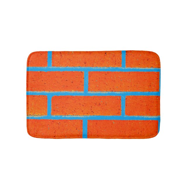 Brick Wall Bath Mat (Front)