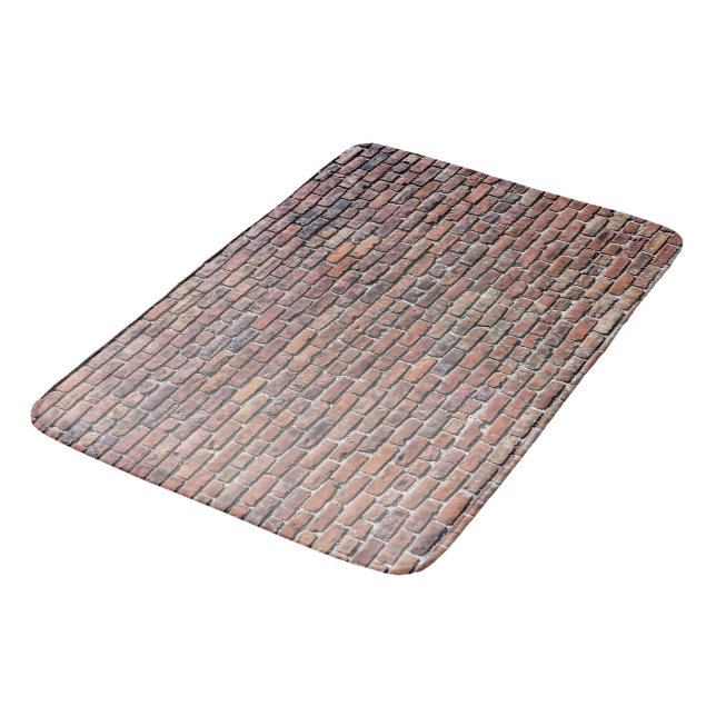 Brick Wall Bath Mat (Angled)