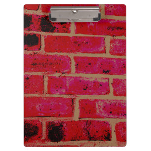Brick wall clipboard