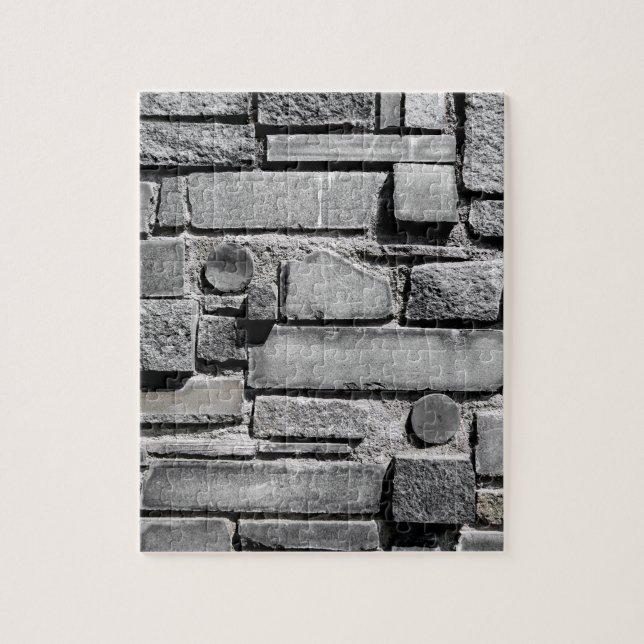 Brick Wall Cool Texture Pattern Jigsaw Puzzle (Vertical)