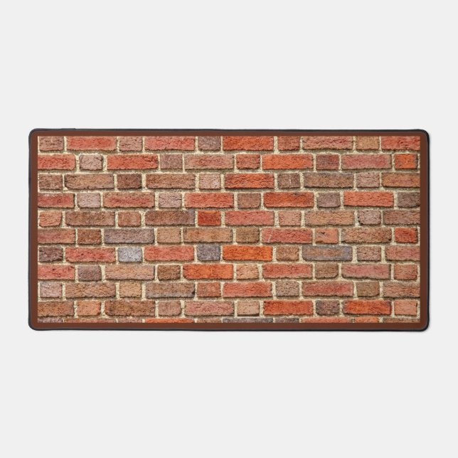 Brick Wall Desk Mat (Front)