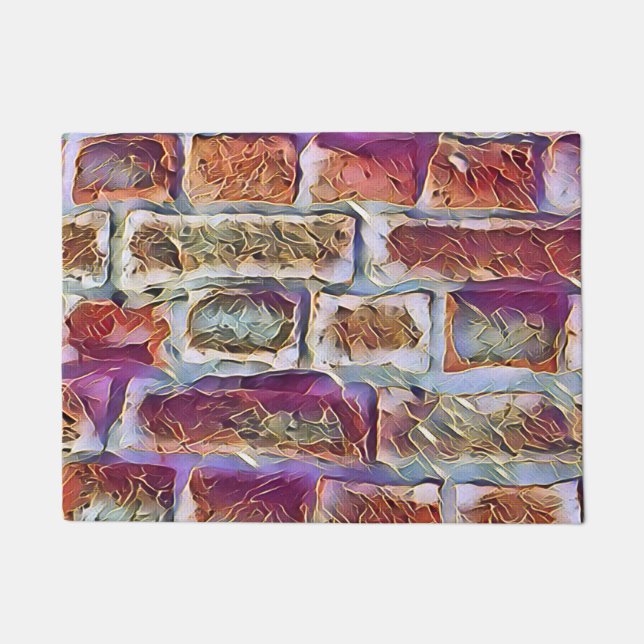 BRICK WALL   DOORMAT (Front)