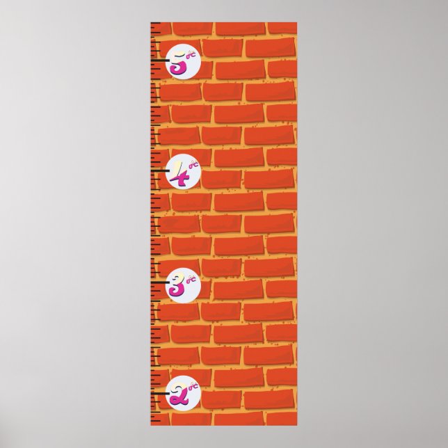 Brick Wall Growth chart (Front)