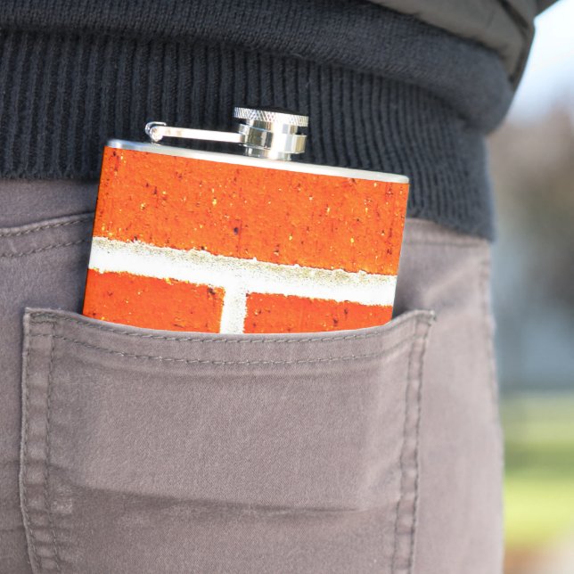 Brick Wall Hip Flask (In Situ)