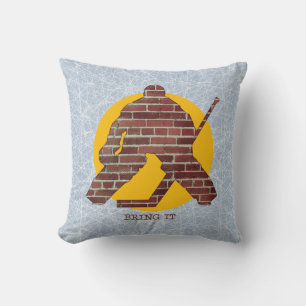 Brick Wall Hockey Goalie Cushion