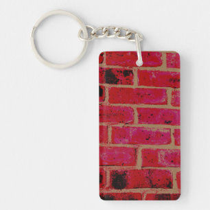 Brick Wall Key Ring