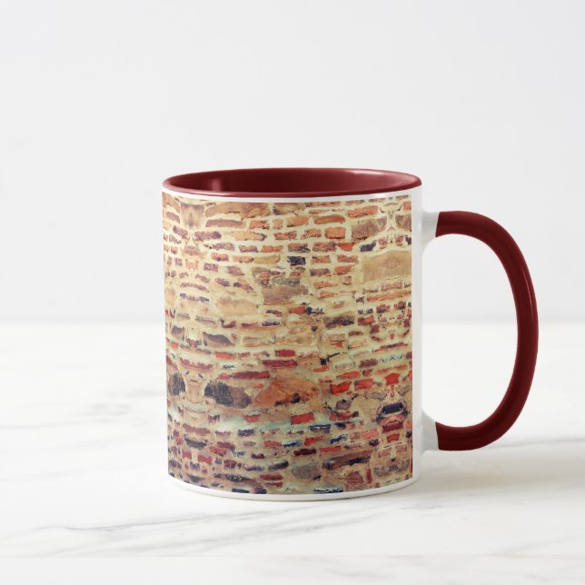 Brick Wall Pattern Mug (Right)