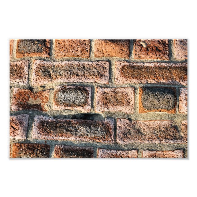 BRICK WALL PHOTO PRINT (Front)
