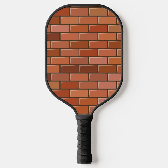 brick wall pickleball paddle (Front)