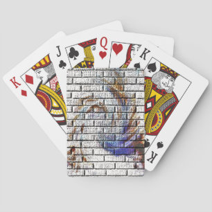 BRICK WALL  PLAYING CARDS