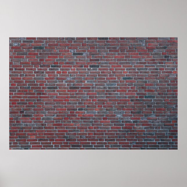 Brick wall poster (Front)