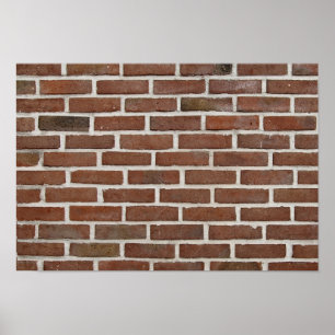 'Brick wall' poster