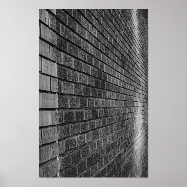 Brick Wall Poster (Front)