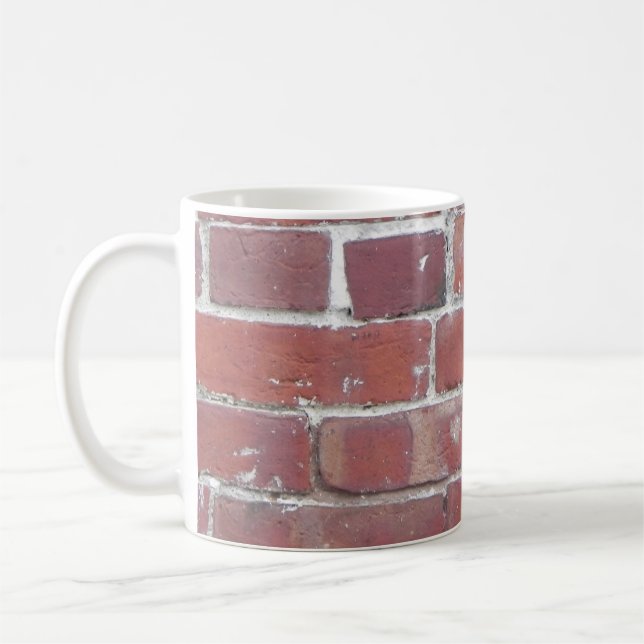 BRICK WALL POSTER... POSTER COFFEE MUG (Left)