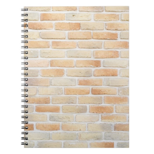 Brick wall spiral notebook (Front)