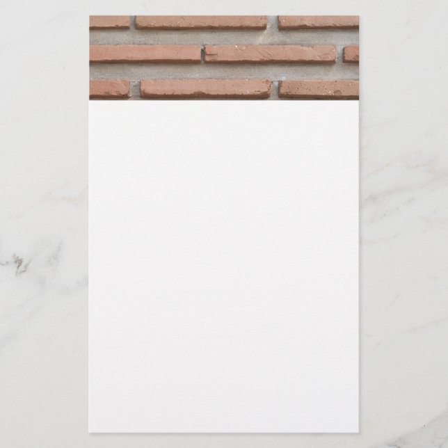 Brick wall stationery (Front)
