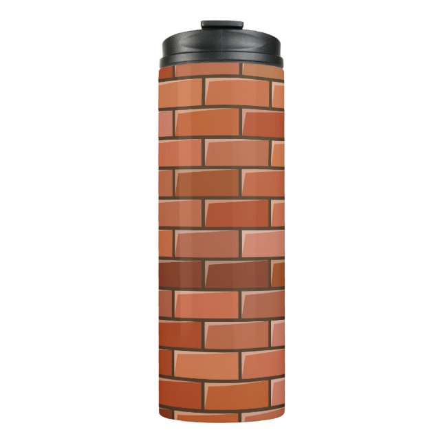 brick wall thermal tumbler (Front)