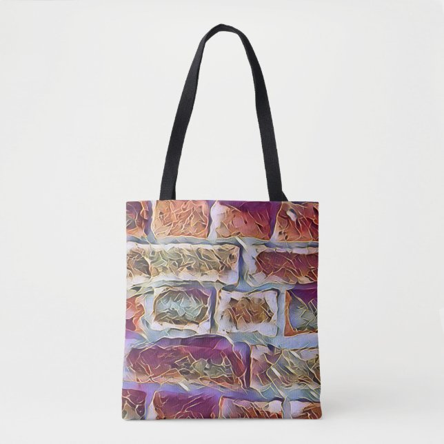 BRICK WALL    TOTE BAG (Front)