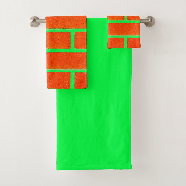 Brick Wall Towel Set (Insitu)