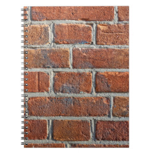Brick wall wall brickwork masonry notebook
