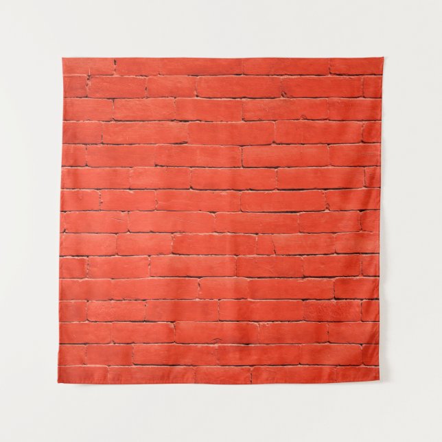 Brick wall wall red bricks tapestry (Front)