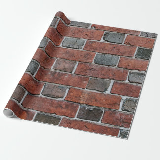 Brick wall wrapping paper