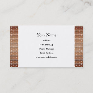 Brick Walls Business Cards