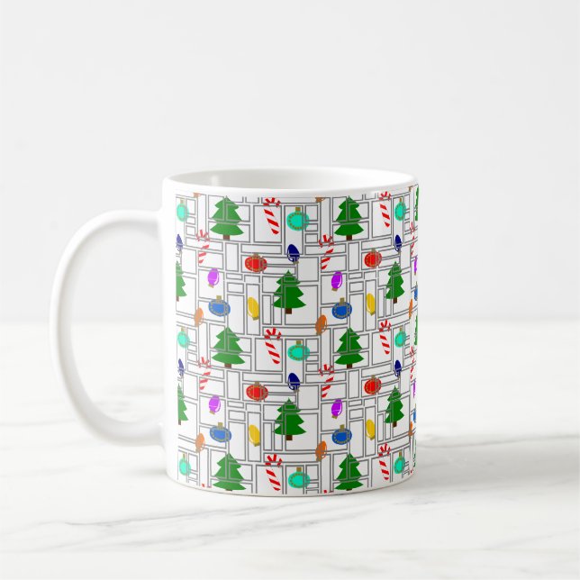 Bricked Christmas  Coffee Mug (Left)