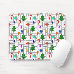 Bricked Christmas Mouse Pad