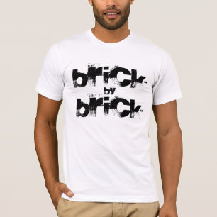 BRICKHOUSE Fitness Tee, "Brick by Brick" T-Shirt