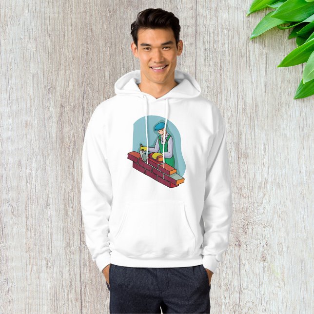 Bricklayer At Work Hoodie (Creator Uploaded)