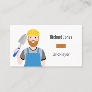 Bricklayer Business Card