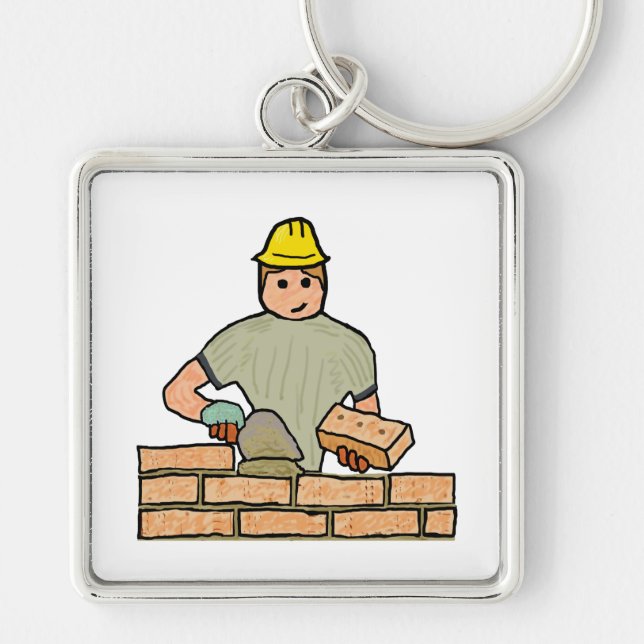 Bricklayer Key Ring (Front)