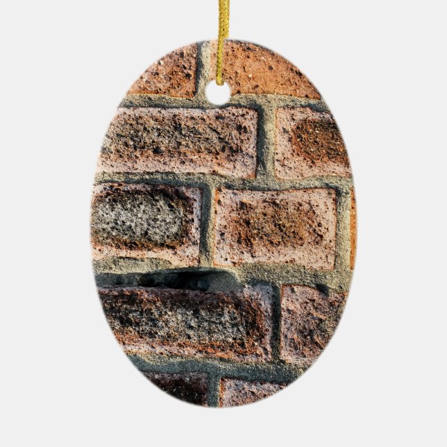 BRICKS CERAMIC TREE DECORATION (Front)