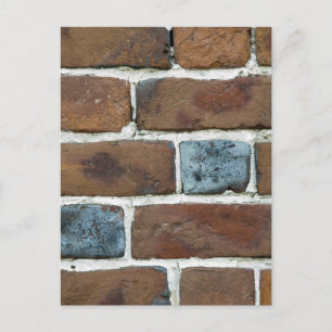 BRICKS WALL POSTCARD