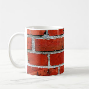 Bricks wall red bricks brick wall coffee mug