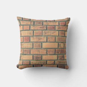 Bricks wall stone wall brick wall cushion