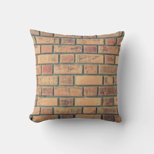 Bricks wall stone wall brick wall cushion (Front)