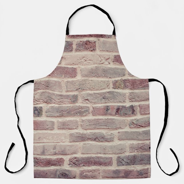 Bricks wall stones structure apron (Front)