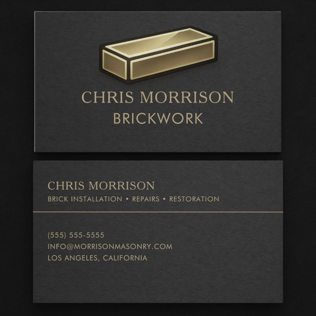 Brickwork Business Card (Creator Uploaded)
