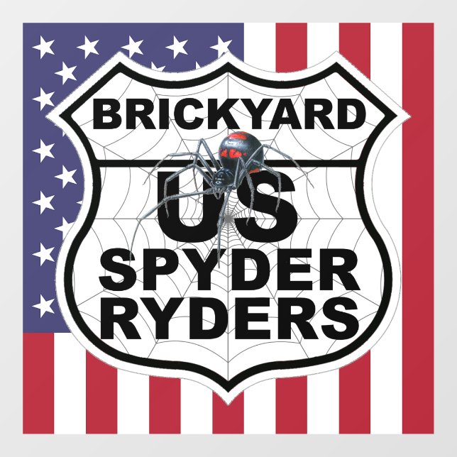 Brickyard Chapter - Decal Flag & Logo (Sheet)