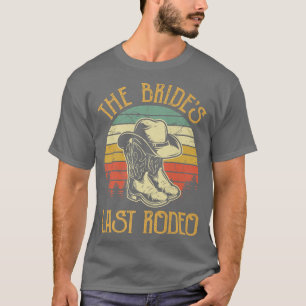 Bridal Bachelorette Party Boots Hat The Bride's La T-Shirt
